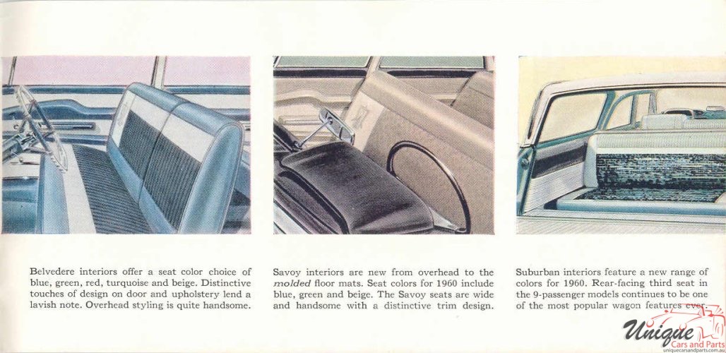 1960 Plymouth Brochure Page 17